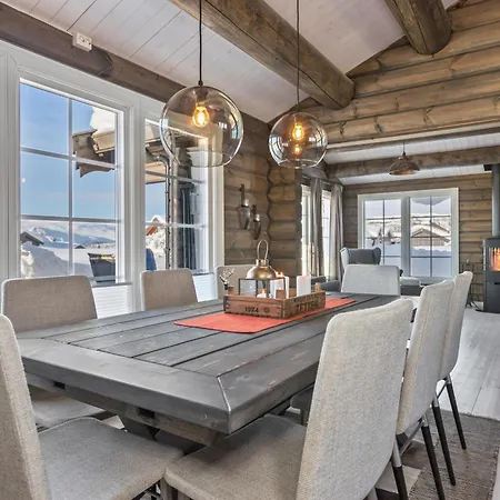 度假居 New Timber With Stunning Views And Comfort Beitostolen