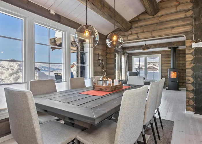 Casa de Férias New Timber With Stunning Views And Comfort Beitostolen