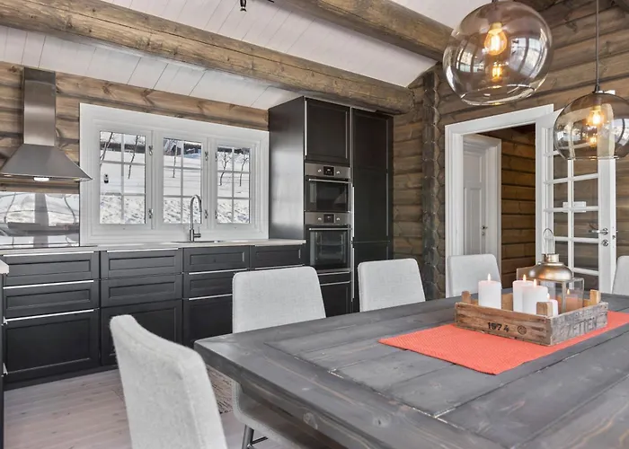 Casa de Férias New Timber With Stunning Views And Comfort Beitostolen